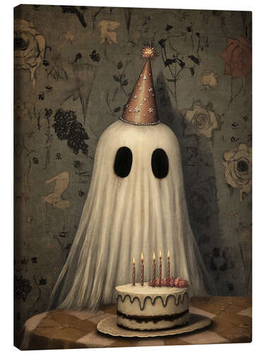 Leinwandbild Alles Gute zum Geburtstag, Gespenst!