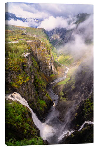 Tableau sur toile Vøringsfossen Hardangervidda, Norway