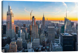 Quadro em tela New York Sunset - Mike Centioli