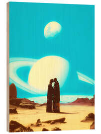 Puutaulu Falling In Love On Mars - Taudalpoi