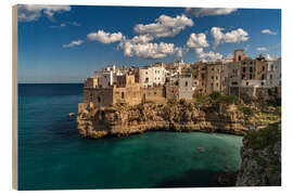 Trätavla Polignano a Mare, Italy - Peter Schickert