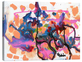 Leinwandbild Mental injury - Gabriel Tobón Moreno