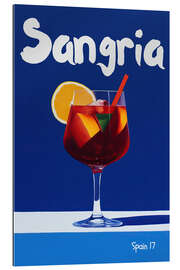 Galleriataulu Sangria Cocktail, Spain 1917