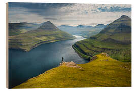 Trätavla Fjord landscape of the Faroe Islands - Andreas Wonisch