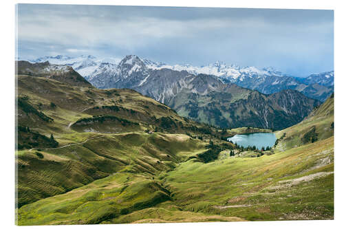 Cuadro de metacrilato Seealpsee in the Bavarian Alps in autumn