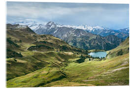 Acrylglas print Seealpsee in the Bavarian Alps in autumn - Andreas Wonisch