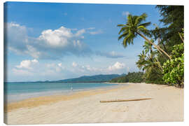 Canvas print Dreamy beach in Thailand - Andreas Wonisch