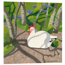 Akryylilasitaulu Hen in the Shade - Sophie Harding