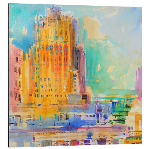 Tableau en aluminium San Francisco