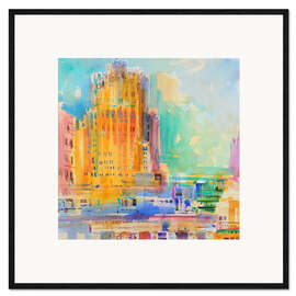 Gerahmter Kunstdruck San Francisco