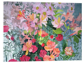 Obraz na szkle akrylowym A Pink Bouquet