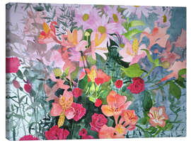 Canvas-taulu A Pink Bouquet