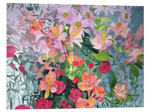 Bilde på skumplate A Pink Bouquet