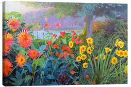 Canvas-taulu Swan Garden