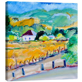 Leinwandbild Weinberg im Herbst, Napa - Richard H. Fox
