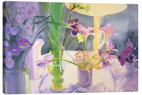 Lærredsbillede Winter Iris
