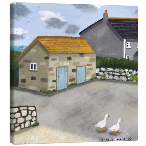 Quadro em tela Ducks