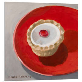 Aluminium print Bakewell Tart - Sophie Harding