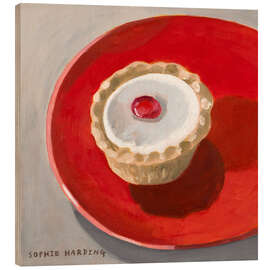 Cuadro de madera Bakewell Tart - Sophie Harding