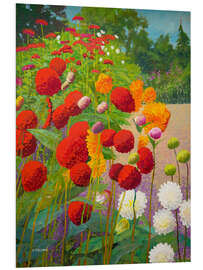 PVC print Love in the Garden