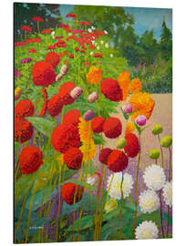 Magnettafel Liebe im Garten