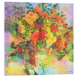 Acrylic print Autumn flowers