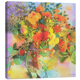 Stampa su tela Autumn flowers