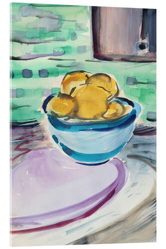 Acrylic print Still Life with Lemons