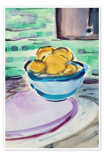 Poster Still Life with Lemons