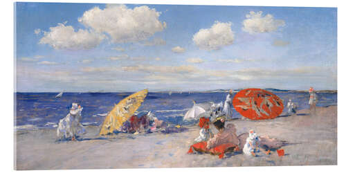 Tableau en verre acrylique At the Seaside, 1892