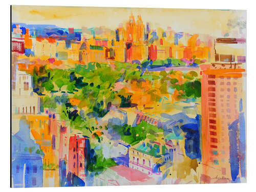 Tableau en aluminium Central Park from The Carlyle