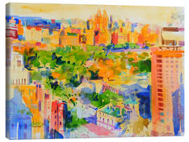 Canvas-taulu Central Park from The Carlyle - Peter Graham