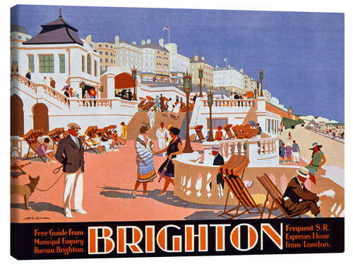 Canvas-taulu Brighton - Henry George Gawthorn