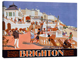 Lienzo Brighton - Henry George Gawthorn - Vintage Advertising Collection