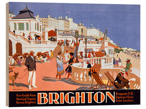 Hout print Brighton - Henry George Gawthorn