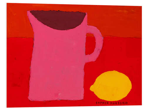 Cuadro de PVC Pink Jug and Lemon
