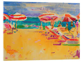 Tableau en verre acrylique Ocean Beach