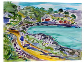 Acrylglasbild Strolling, Tiburon - Richard H. Fox