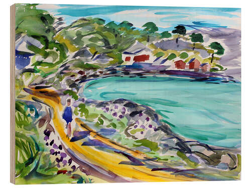 Holzbild Strolling, Tiburon