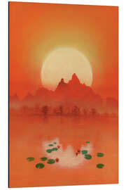 Aluminium print Sunrider - Simon Cook