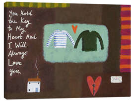 Lienzo The key to my heart - Sophie Harding