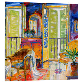 Hartschaumbild Louise