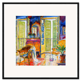 Gerahmter Kunstdruck Louise