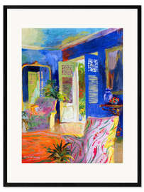 Gerahmter Kunstdruck The Hot Chair