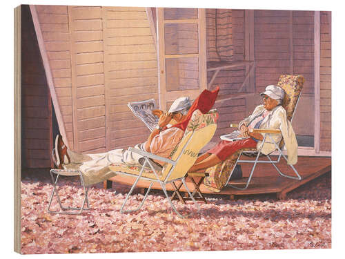 Obraz na drewnie Evening Rest