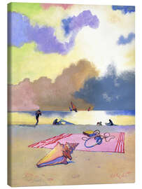 Canvas print Summer Evening, 1980s