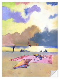 Wandsticker Sommerabend, 1980er