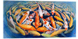 Acrylglasbild Longing Hearts