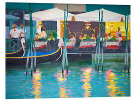 Akrylglastavla Venice Café - William Ireland