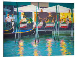 Magnettafel Café in Venedig